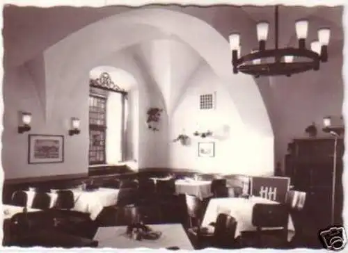 29773 Ak Meißen HO Gaststätte Ratskeller Markt um 1960