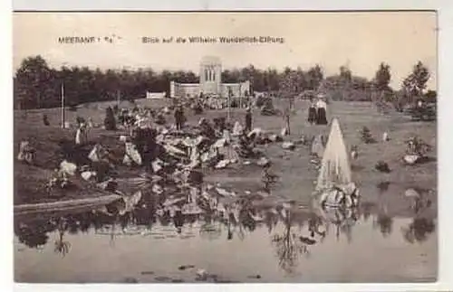 38980 Ak Meerane in Sa. Wilhelm Wunderlich Ehrung 1909