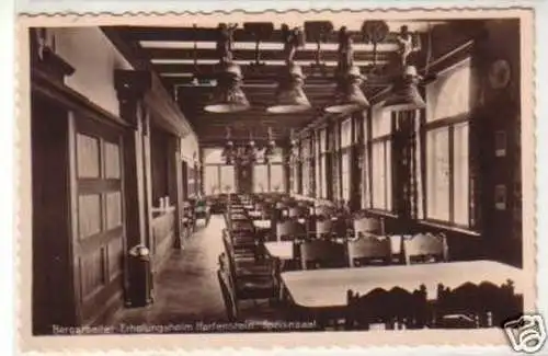 31312 Ak Bergarbeiter Erholungsheim Hartenstein um 1940