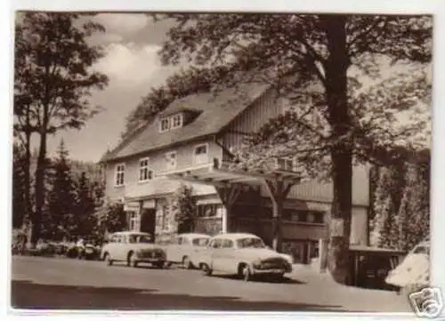 08357 Ak HO Gaststätte Meyersgrund bei Stützerbach 1969