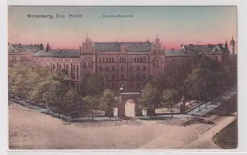 33341 Feldpost AK Wittenberg Bezirk Halle - Cavalier-Kaserne 1918