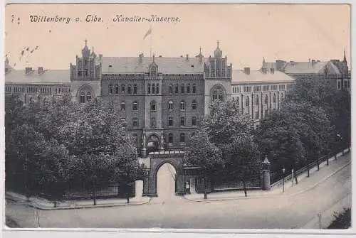 39148 Feldpost AK Wittenberg an der Elbe - Kavalier-Kaserne 1914