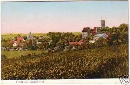 19764 Ak Gruß aus Gnandstein um 1910