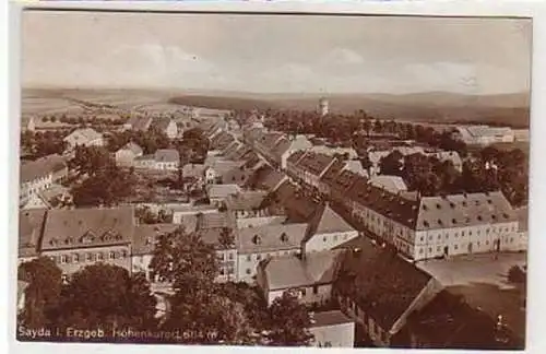 36282 Ak Höhenkurort Sayda im Erzgebirge 1933