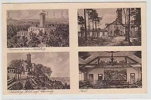 65777 Mehrbild Ak Wintersportplatz und Luftkurort Adelsberg bei Chemnitz 1930