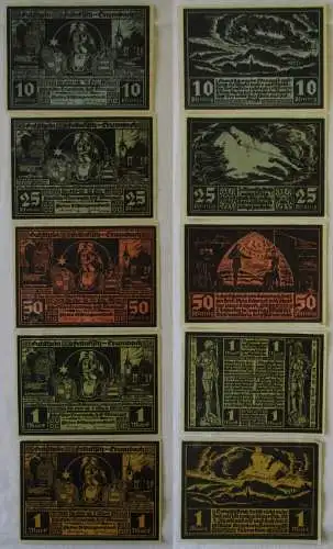 5 Banknoten Notgeld Fränkisch-Crumbach hannöversche Stiftungen (160291)