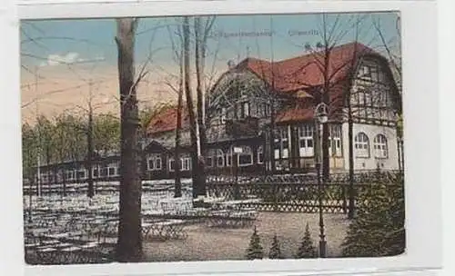 36189 Ak Chemnitz "Zeissigwaldschenke" 1927