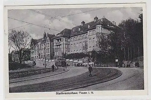 65906 Ak Stadtkrankenhaus Plauen im Vogtland 1936