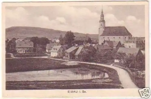 28561 Ak Eibau in Sachsen Totalansicht um 1930