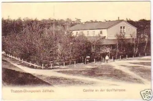 25421 Ak Zeithain Cantine an der Senfftstrasse 1906