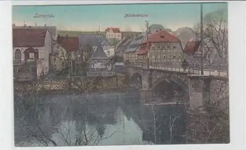 36392 Ak Lunzenau Muldenbrücke 1908