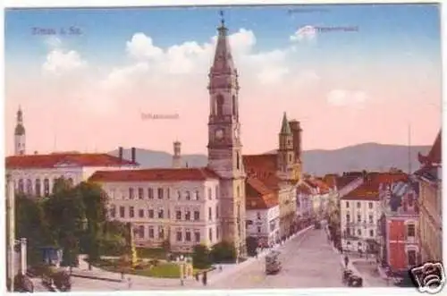 25407 Feldpost Ak Zittau in Sa. Bautznerstraße 1915