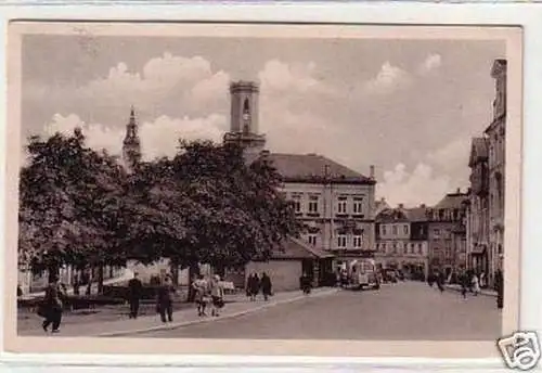 12328 Ak Schneeberg Erzgeb. Ernst Schneller Platz 1963
