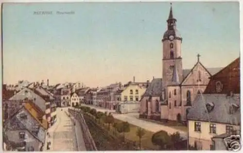 13802 Ak Meerane in Sachsen Neumarkt um 1910