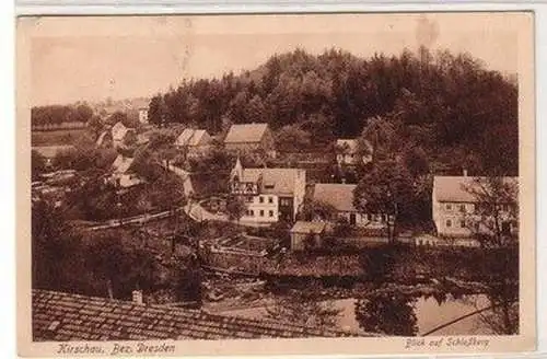 60226 Ak Kirschau Bezirk Dresden Blick auf Schloßberg 1931