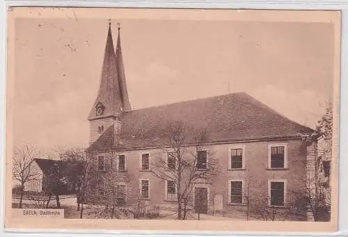 79589 Ak Egeln Stadtkirche 1925