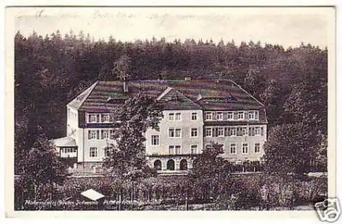10519 Ak Hohnstein sächs. Schweiz Posterholungsheim 1936