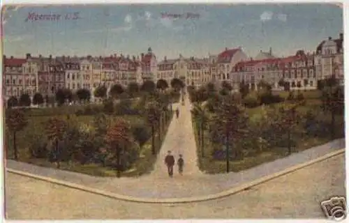 15283 Ak Meerane in Sachsen Wettinerstrasse 1939