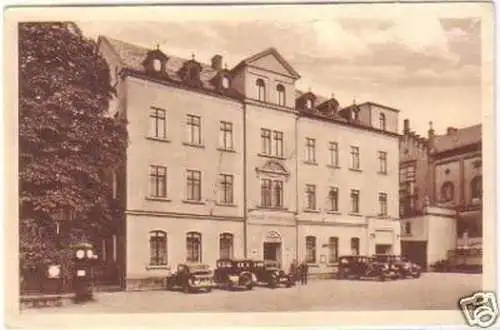 28642 Ak Wilkau Hasslau Hotel Stadt Kirchberg um 1930