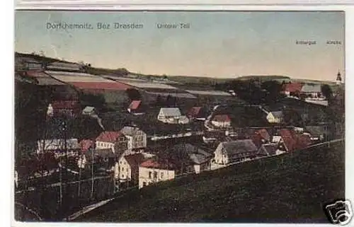 32481 Ak Dorfchemnitz Bez. Dresden unterer Teil 1925
