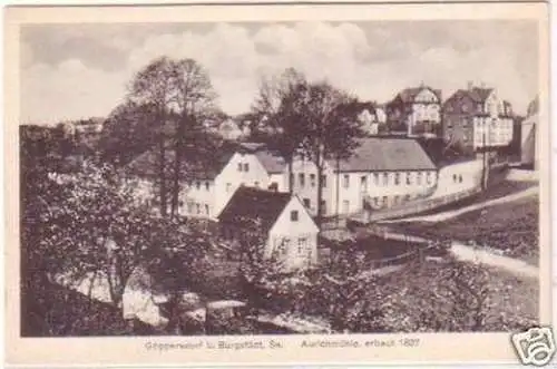 28524 Ak Göppersdorf bei Burgstädt Aurichmühle um 1930
