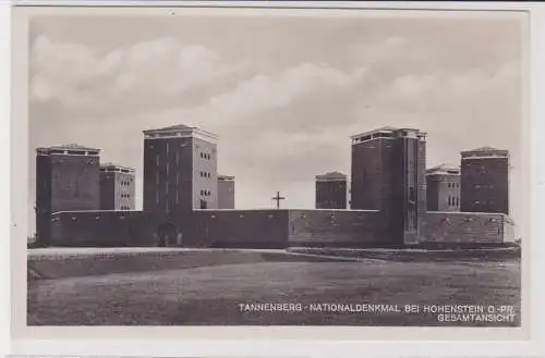 89760 AK Tannenberg, Nationaldenkmal bei Hohenstein O.-Pr. Gesamtansicht um 1940