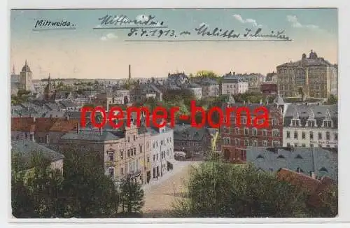 74410 Ak Mittweida Totalansicht 1913