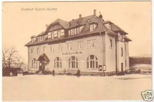 25619 Ak Gasthof Kurort Hartha um 1910