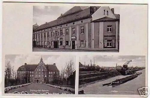 09814 Mehrbild Ak Riesa Gröba Gasthof um 1940