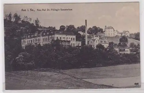 89230 Feldpost Ak Aue San.-Rat Dr. Pilling´s Sanatorium 1915
