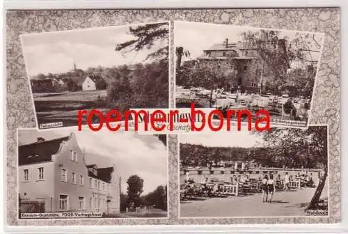 73929 Mehrbild Ak Schmannewitz Kr. Oschatz Erholungsheim, Gaststätte usw. 196