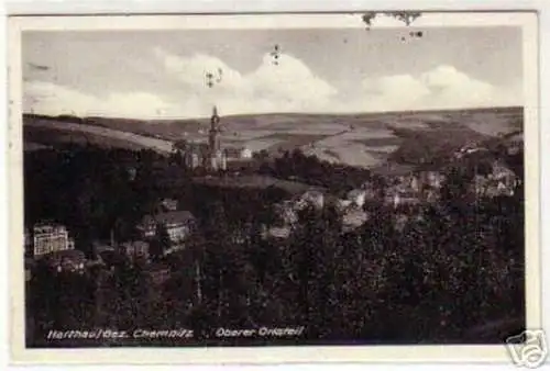 06285 Ak Harthau Bez. Chemnitz oberer Ortsteil 1939