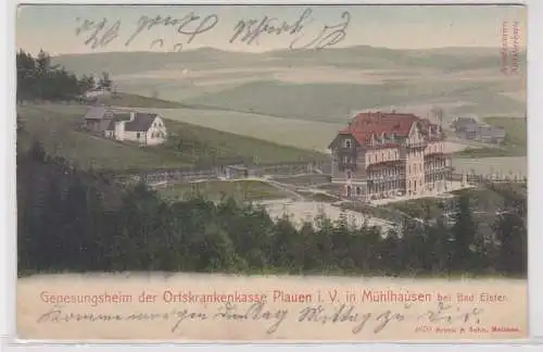 65220 Ak Genesungsheim der Ortskrankenkasse Plauen in Mühlhausen bei Bad Elster
