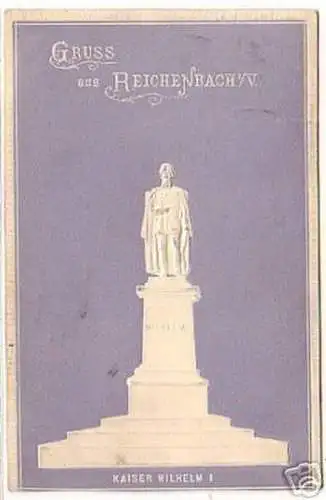 07723 Präge Ak Gruß aus Reichenbach Kaiser Wilhelm 1905