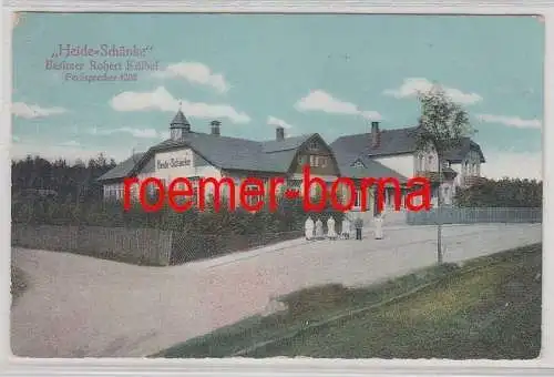 79678 Ak Chemnitz 'Heide Schänke' Besitzer Robert Kölbel 1915