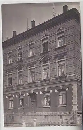 66716 Feldpost Foto Ak Reichenbach im Vogtland Wohnhaus 1914