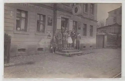 60203 Foto Ak Restaurant von Otto Eismann in Sachsen um 1920