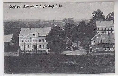 65068 Ak Gruß aus Rothenfurth bei Freiberg in Sachsen um 1920