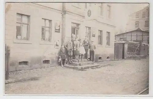60202 Foto Ak Restaurant von Otto Eismann in Sachsen um 1920