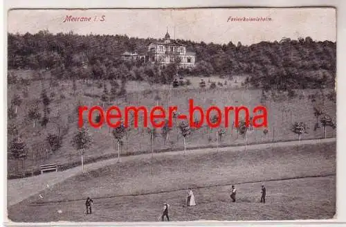 78332 Ak Meerane i.S. Ferienkolonieheim 1918