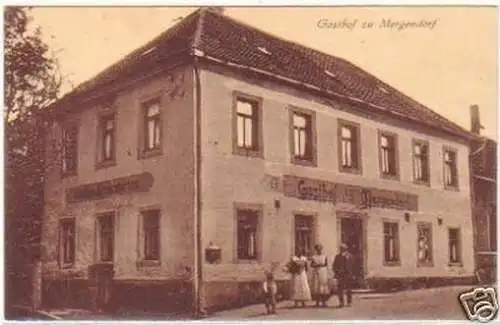 28127 Feldpost Ak Gasthof zu Mergendorf 1918