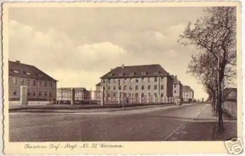 16727 Ak Grimma Kaserne Inf.-Rgt. Nr. 32 um 1920
