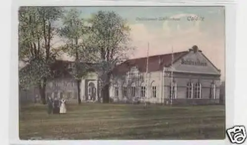 35783 Ak Colditz Etablissement Schützenhaus um 1910