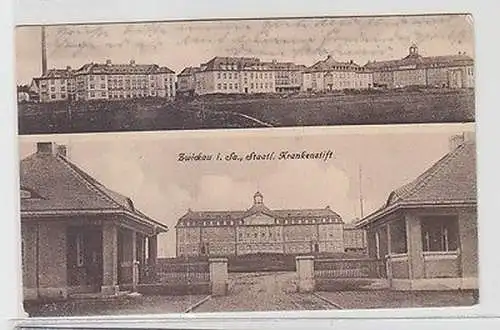 61856 Mehrbild Ak Zwickau in Sachsen staatliches Krankenstift 1925