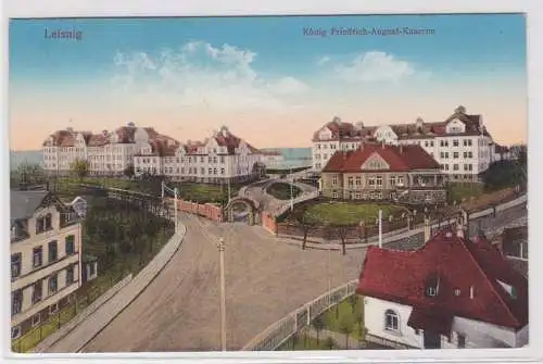 98651 Feldpost Ak Leisnig König Friedrich August Kaserne 1918