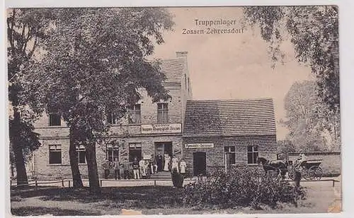34685 AK Truppenlager Zossen-Zehrensdorf - Kantine & Mannschafts-Speisesaal 1915