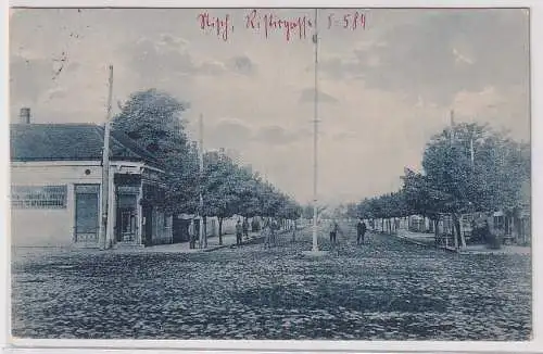 907092 Ak Nisch Niš Serbien Nisti´cgasse 1917