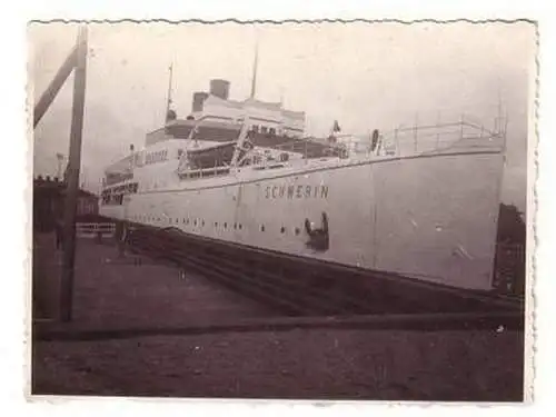 45892 Original Foto Dampfer "Schwerin" um 1940