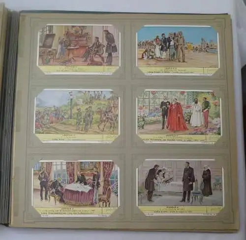 Liebigbilder Niederlande "Leopold II"" komplett um 1920 (14/ Di 0303oo)