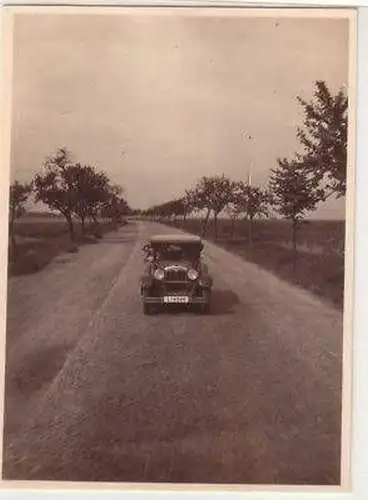 42706 Foto Ak altes Auto Marke Adler um 1925